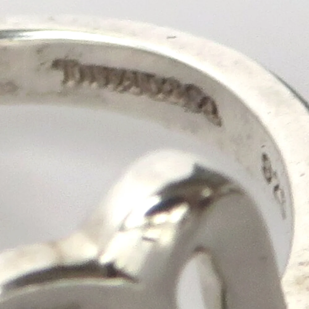 Tiffany & Co. Paloma Picasso Loving Heart Sterling Silver Ring